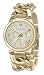 Michael Kors Ladies Watch with Gold Colour Bracelet Strap and White Face