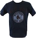 Boston Red Sox Logo On Navy Men's T-Shirt