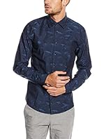 Boss Orange Camisa Hombre (Azul)