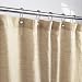 NEW! Gaiam Eco-Friendly All-Natural Linen Shower Curtain - Beige