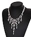 Winter.Z Skull Tassel jewelry accessories hollow retro fashion sweater chain necklace