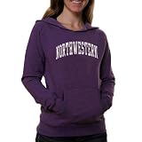 NCAA Northwestern Wildcats Womens Fanatic Arch Hoodie - Purple (Large)