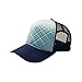 MG Unisex Fashion Quilted Trucker Cap-6878-Blue/Navy