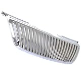2002-2004 Nissan Altima Vertical Front Grill Chrome by RS Type