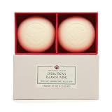 Crabtree & Evelyn India Hicks Island Living Natural Triple Milled Soap, Spider Lily 2 bars