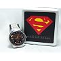 2009 Superman The Man of Steel Watch WB DC (Style Black)