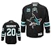 NABOKOV #20 San Jose Sharks RBK Premier Third NHL Hockey Jersey by Reebok (Third NHLP...