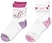 Carhartt Girls' 2 Pack Little Pony and Hearts Crew Socks