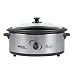 Nesco Professional 4816-25PRG 6 Qt SS Roaster-Porcelain-glass Cover