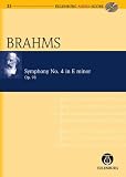 Produkt-Bild: Sinfonie Nr. 4 e-Moll: op. 98. Orchester. Studienpartitur + CD. (Eulenburg Audio+Score)