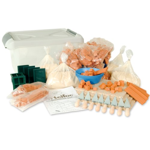 Teifoc School Brick Construction Assortment Set