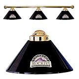 Colorado Rockies MLB 3 Shade Billiard Light - B0001DK4YI
