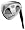 TaylorMade rac Satin TP Wedge (Men's, Right-Handed, Steel Shaft, Loft 52, Bounce .08)