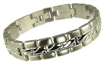 Titanium Gents 1Oz Fancy Link Bracelet