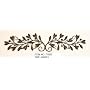 Wrought Iron Metal Sculpture Wall Decor 48x 9.5 Art 885