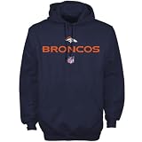 Denver Broncos Youth Tackle Twill Dream Hoody, Size= Medium