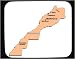 Decorated Mouse Pad with morocco, africa, map