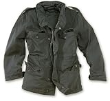 Winterjacke von Surplus im Vintage - Style - gewaschen -schwarz- Größe: S-XXL #1277#