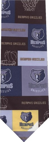 Memphis Grizzlies New Novelty Tie 100% Silk