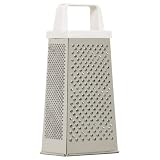 Kitchen Craft Stainless Steel Four Sided Large Box Grater 20cm KC926W
