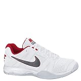 Nike - Herren Tennisschuh Courtballistec 2.1, Weiss, Gr. 8,5 UK