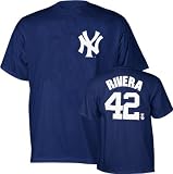 Mariano Rivera New York Yankees Youth Player Name and Number Navy T-Shirt
