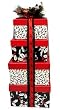 Holly Stacked Gift Boxes