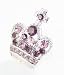 Adorable Purple Crystal Crown Cell Antenna Charm
