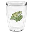 Garden Frog 16 oz Insulated Beverage Tumbler, Clear