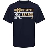 Notre Dame Fighting Irish Adidas Adult 2012 Undefeated Season T-Shirt