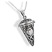 Celtic Knot and Heart Pendulum Prayer Box Pendant w/ 18" Necklace - Sterling Silver