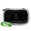 Garmin GPS Navigator CANDY GLOSS BLACK accessory, protective hard-shell portable carrying case with hand strap for Garmin GPS Navigatorn?vi 205W 4.3-Inch Widescreen +VG *LIVE*LAUGH*LOVE* Wrist Band