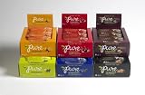 Pure Bar Organic Variety Pack, Raw Fruit & Nut Bars, 12-Count Boxes