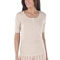Gilligan & O'Malley&reg; Womens Henley - Oatmeal