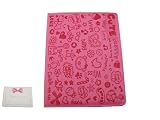 Gtt New Faerie Series Folio Cute Cartoon Graffiti Leather Case For The New iPad (Latest Generation iPad) iPad 3 iPad HD iPad 2 Pink