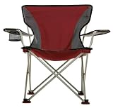 Easy Rider Tailgating Camping Chair - Red/Gray