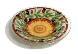 Peggy Karr 9-Inch Glass Tuscany Bowl