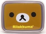 Bo�te � bento marron avec le visage d...