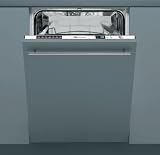 Bauknecht GCXP 7240 vollintegrierbarer Geschirrspüler / A A / 10 Maßgedecke / 48 db / grau / Express-Programm / Wasserstop
