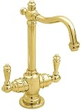 Westbrass D205 Polished Brass Hot/Cold Water Dispenser Faucet Only