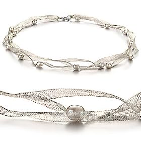 Jasmine White 5-6mm A Freshwater Pearl Necklace by Pearl Necklaces