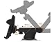 Aecks Car Mount Holder, Car phone holder for iPhone 6s Plus 6s 6 5s 5c SE Samsung Galaxy S7 edge S7 S6 S5 Note 7 5 4 3 (Black)