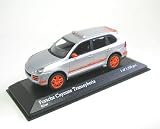 Review Minichamps 400066290 / Porsche Cayenne Transsyberia (2007) in Silver (1:43 scale) Diecast Model Car