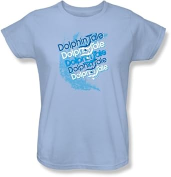 Dolphin Tale Making Waves T Shirt Ladies Short-Sleeve T-Shirt