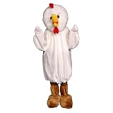 Chicken Mascot - Size Adult (one size fits most)