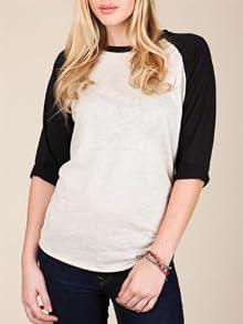 Women's Big League Burnout Baseball Tee