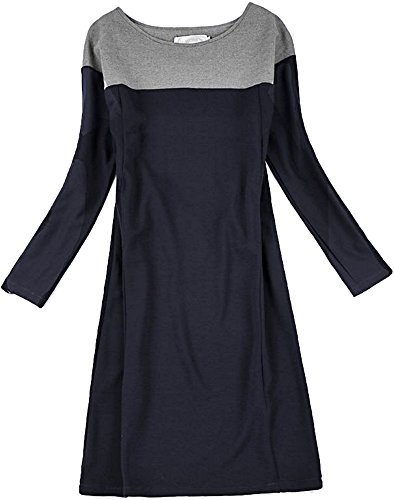 チュニック ワンピース 大きいサイズ ゆったり Aライン ラウンドネック シンプル カジュアル キュート エレガンス レディース 春物 冬物 可愛いスカーフ付き R583