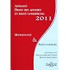 Annales droit des affaires et droit commercial 2011, M�thodologie & sujets corrig�s