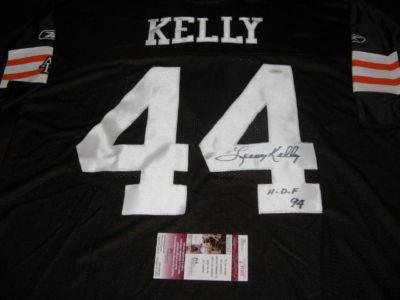 LeRoy Kelly Signed Jersey - hof Jsa coa - Autographed NFL Jerseys
