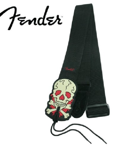 Mad Catz Rock Band Fender Guitar Strap - Skull (ps2/ps3/wii/xbox 360) Picture